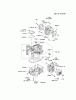 Kawasaki Motoren FA210V - AS02 bis FH641V - DS24 FH381V-DS11 - Kawasaki FH381V 4-Stroke Engine Ersatzteile CYLINDER/CRANKCASE