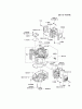 Kawasaki Motoren FA210V - AS02 bis FH641V - DS24 FH430V-ES06 - Kawasaki FH430V 4-Stroke Engine Ersatzteile CYLINDER/CRANKCASE