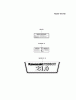 Kawasaki Motoren FH641V - DS25 bis FS481V - BS13 FH680V-ES21 - Kawasaki FH680V 4-Stroke Engine Ersatzteile LABEL