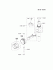 Kawasaki Motoren FH641V - DS25 bis FS481V - BS13 FJ180V-AS33 - Kawasaki FJ180V 4-Stroke Engine Ersatzteile PISTON/CRANKSHAFT