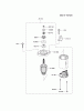 Kawasaki Motoren FH641V - DS25 bis FS481V - BS13 FR691V-BS08 - Kawasaki FR691V 4-Stroke Engine Ersatzteile STARTER