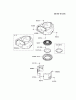 Kawasaki Motoren FH641V - DS25 bis FS481V - BS13 FS481V-AS24 - Kawasaki FS481V 4-Stroke Engine Ersatzteile COOLING-EQUIPMENT