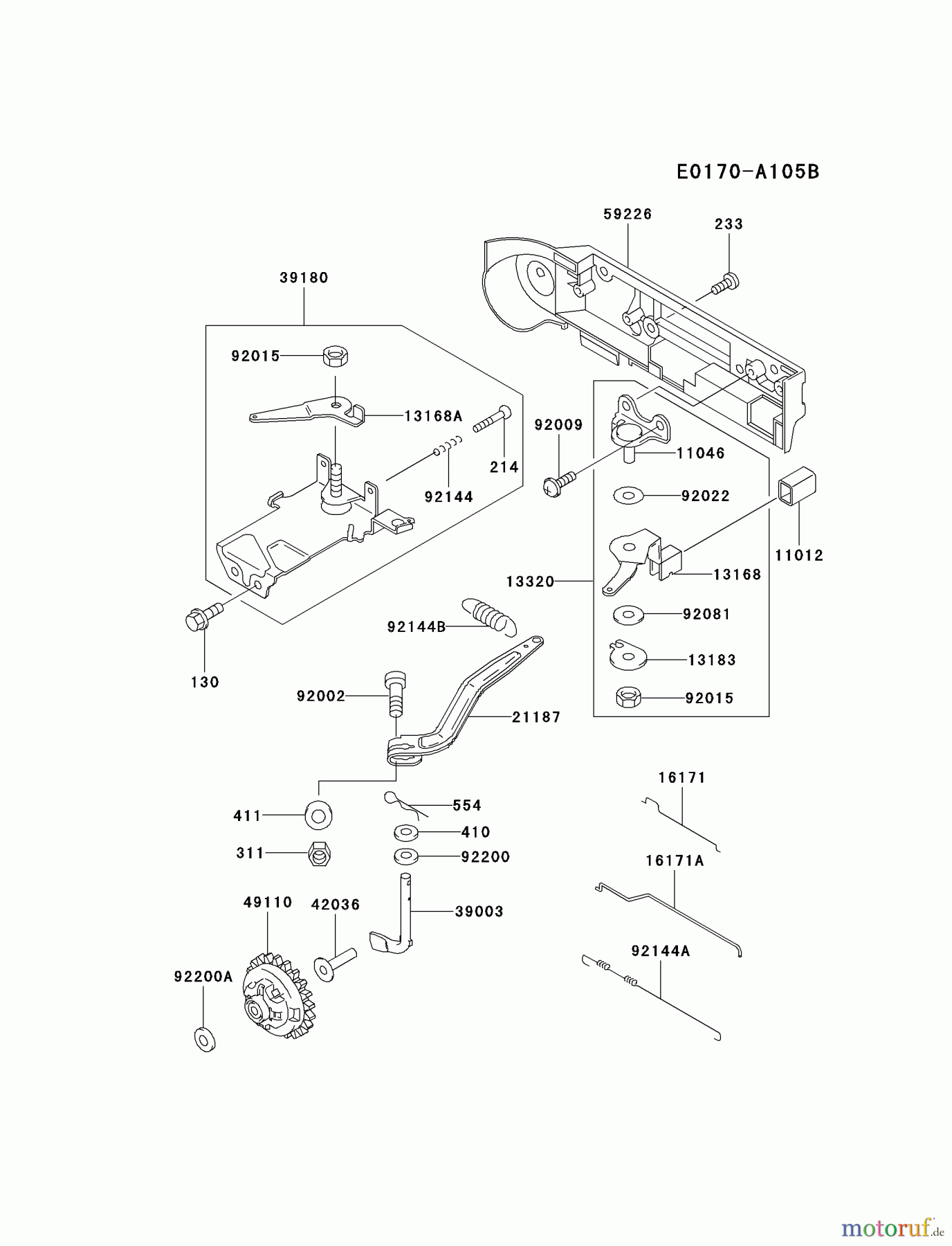 Kawasaki Geräte Stromerzeuger PP6000-A1 (PP6000) - Kawasaki Generator CONTROL-EQUIPMENT