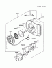 Kawasaki Geräte GAT80A-ES00 (GA1800A) - Kawasaki Generator Ersatzteile STARTER