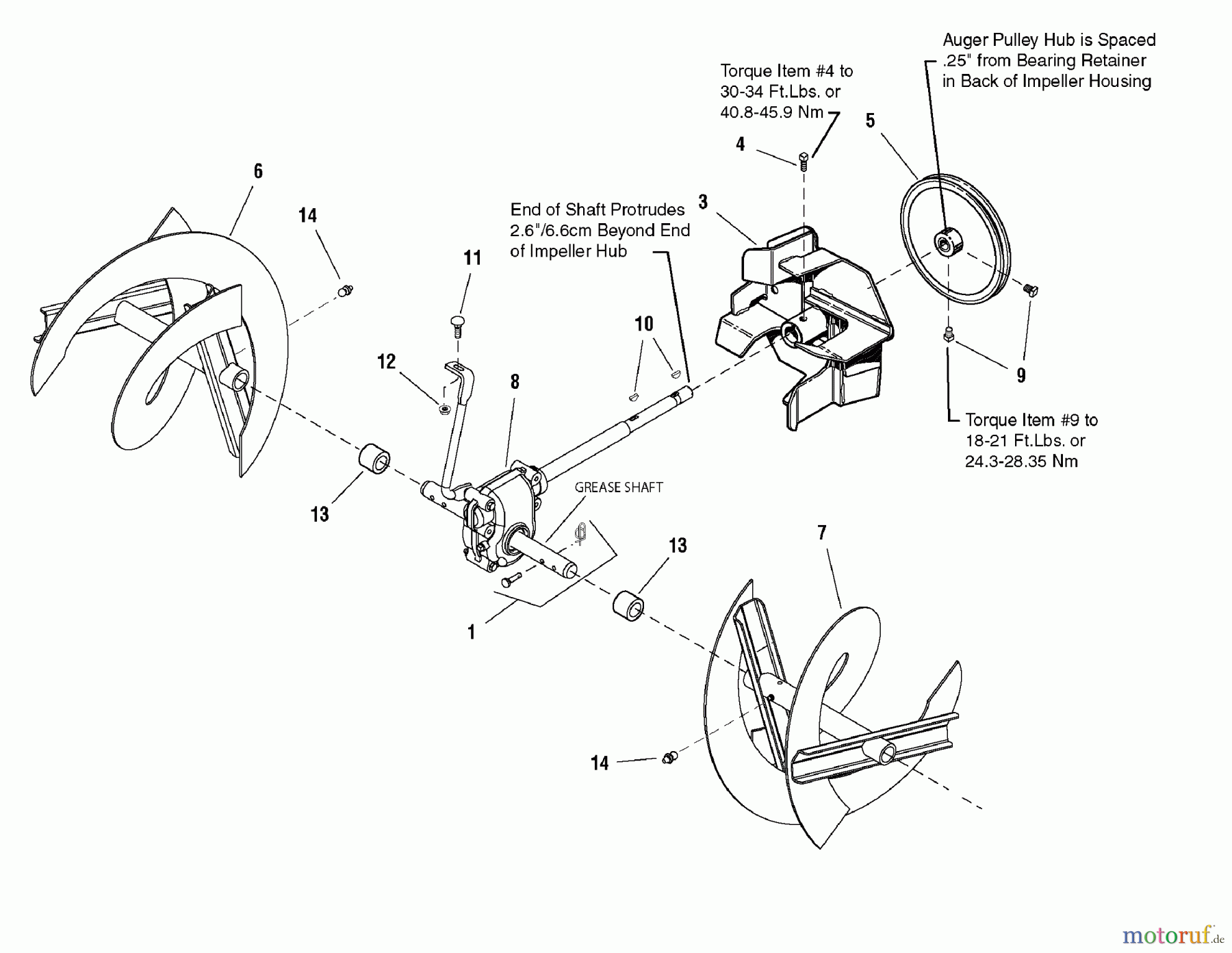 Murray Schneefräsen 1130SE (LP1695442) - John Deere 30