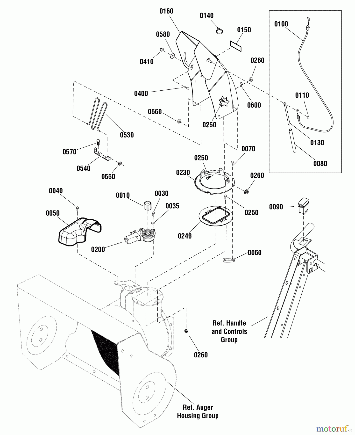  Murray Schneefräsen BM924E (1696254-00) - Briggs & Stratton 24