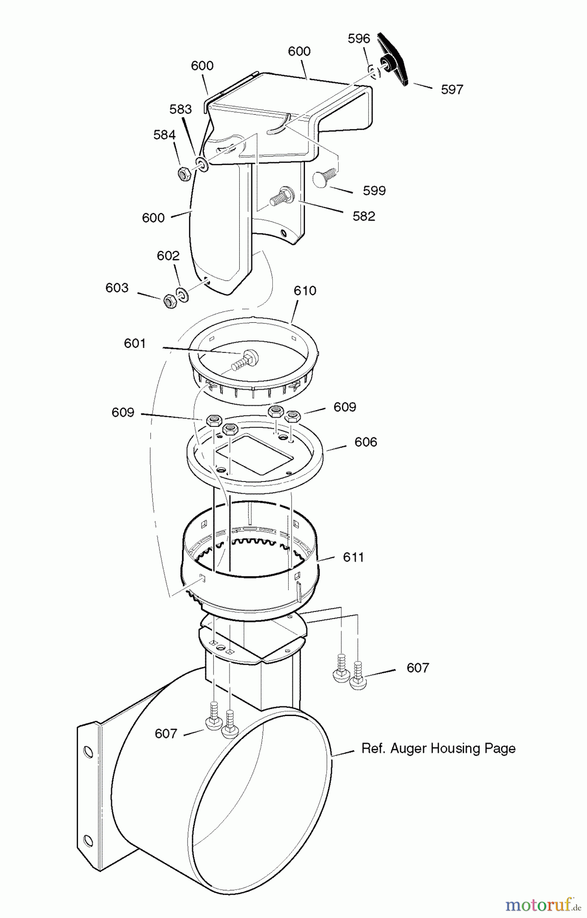  Murray Schneefräsen 536.881550 - Craftsman 24