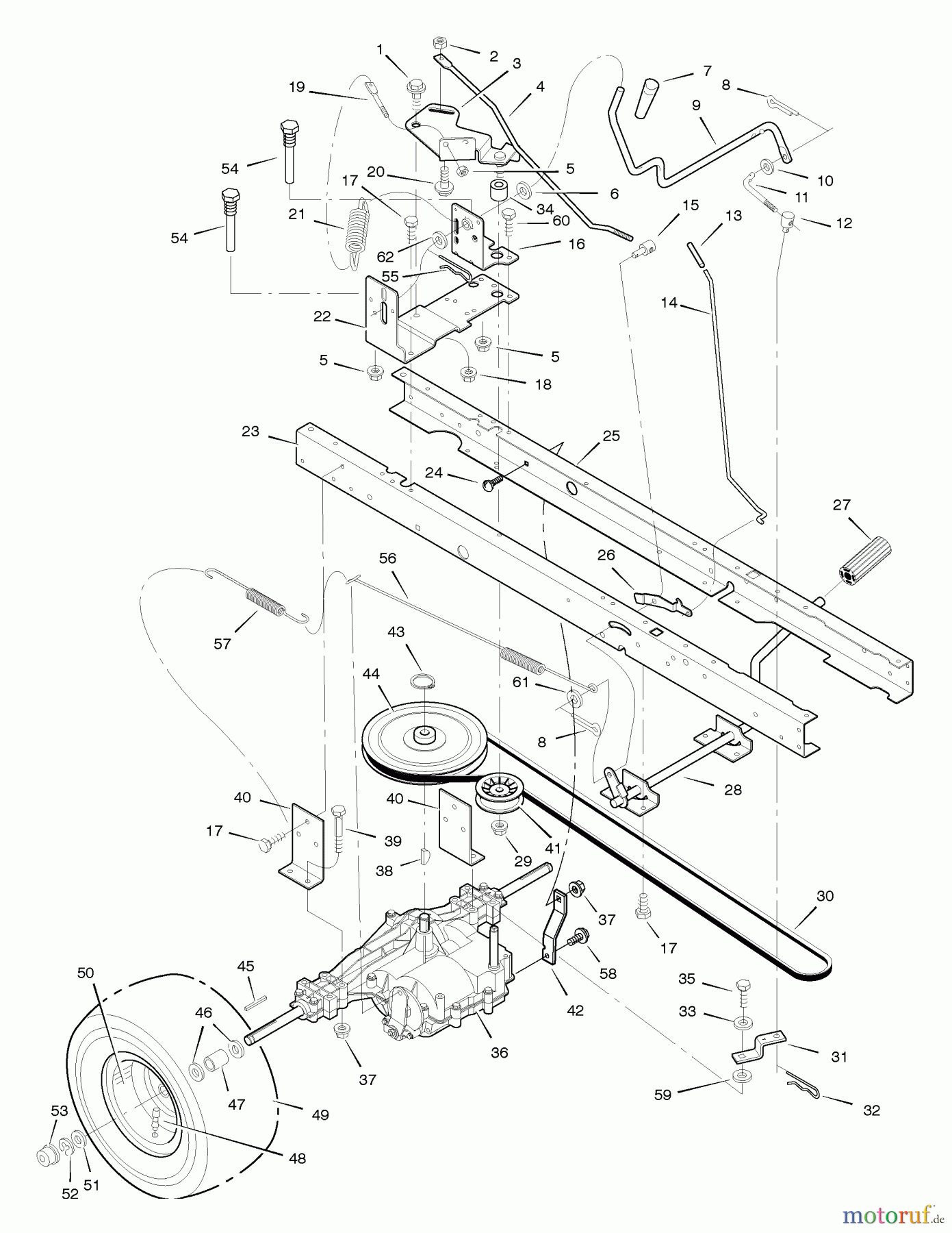  Murray Rasen- und Gartentraktoren 405011x92B - B&S/Murray 40