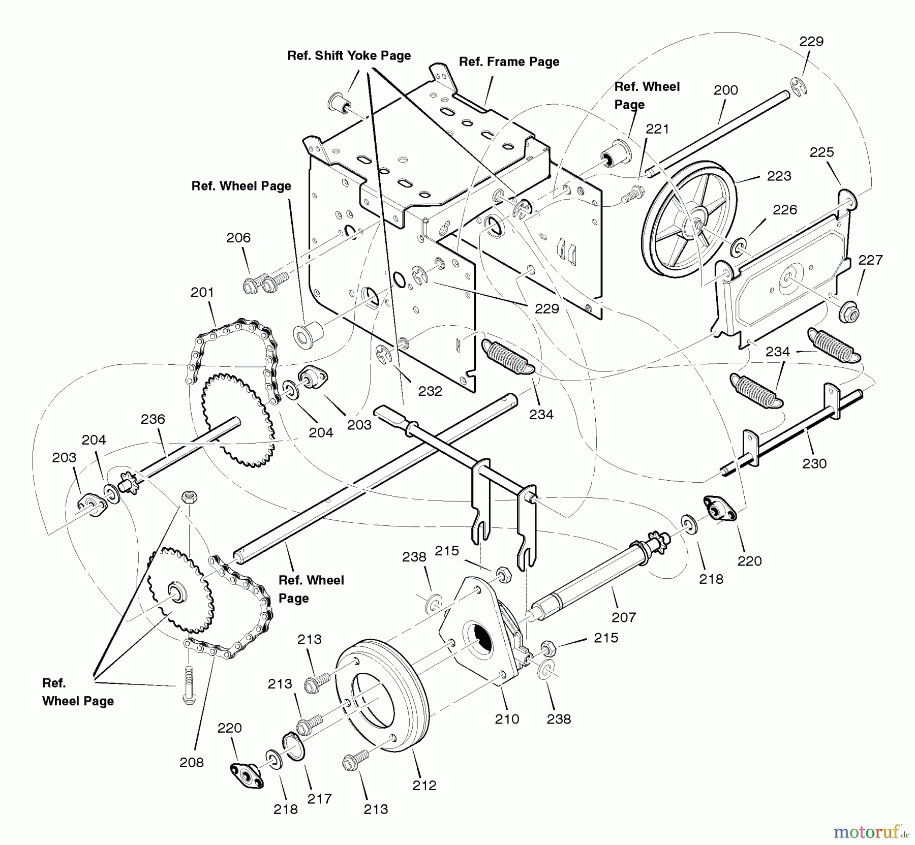  Murray Schneefräsen 633124x0A - B&S/Murray 33