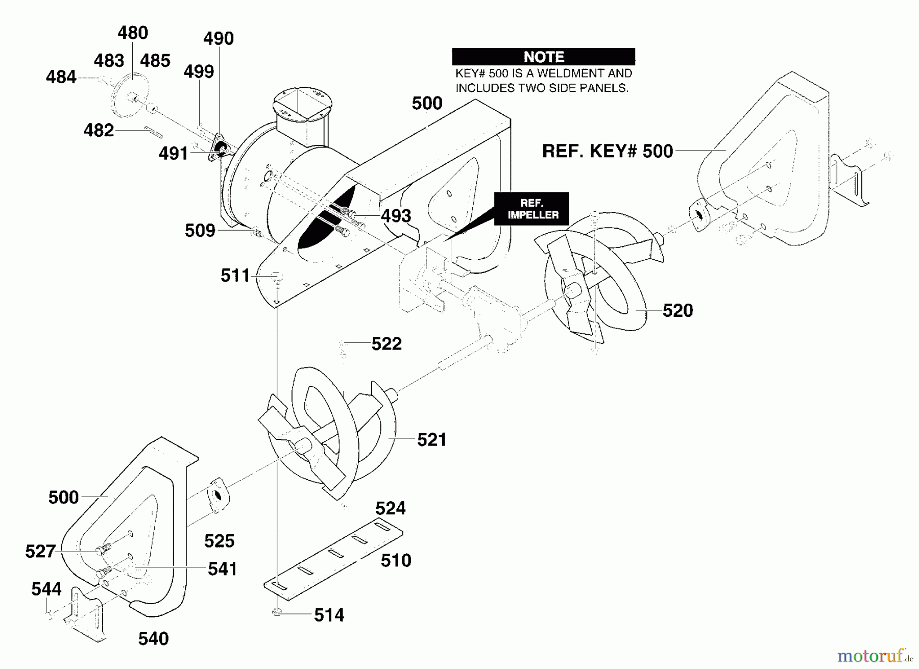 Murray Schneefräsen 633124x89B - Yard King Performance 33