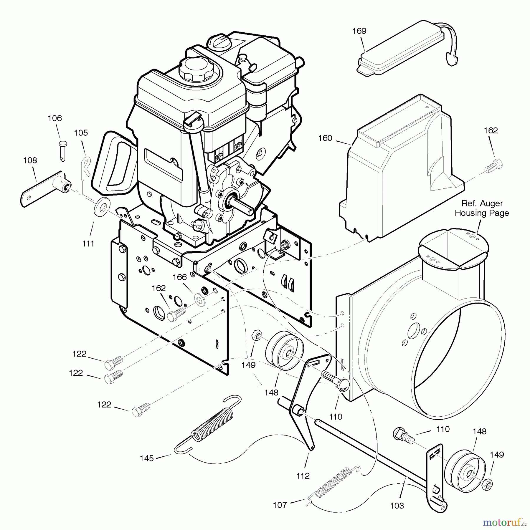  Murray Schneefräsen C950-52313-1 - Craftsman 33