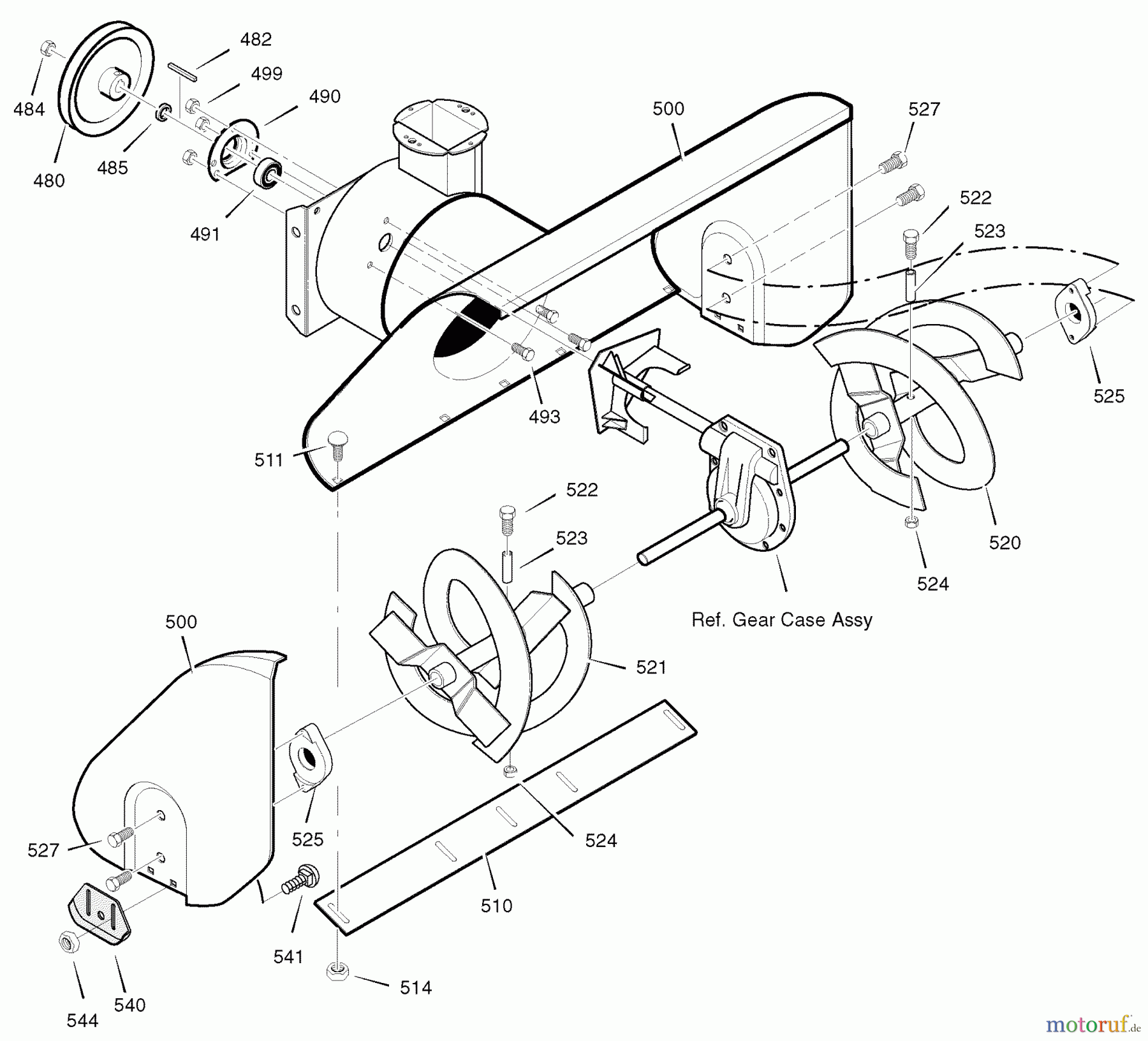  Murray Schneefräsen C950-52411-0 - Craftsman 29