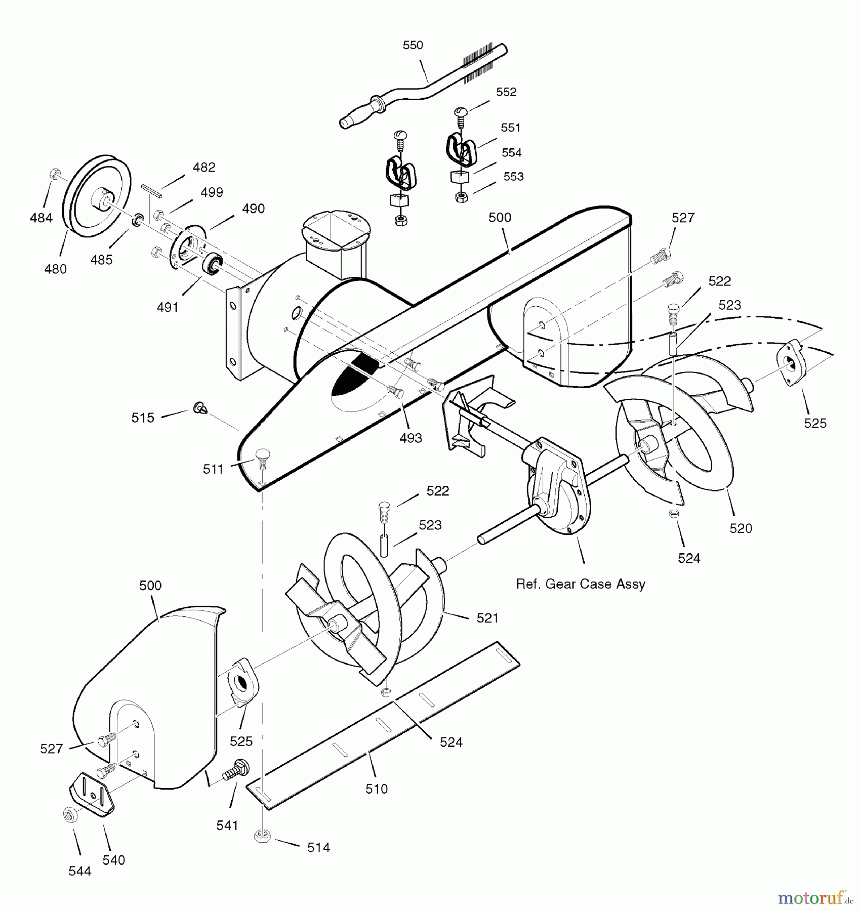  Murray Schneefräsen C950-52731-0 (1695384) - Craftsman 27