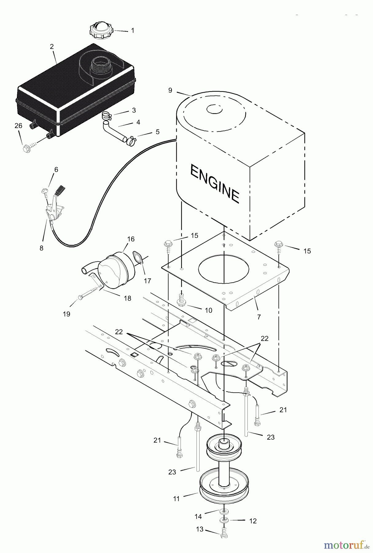  Murray Rasen- und Gartentraktoren 40541E - Murray 40