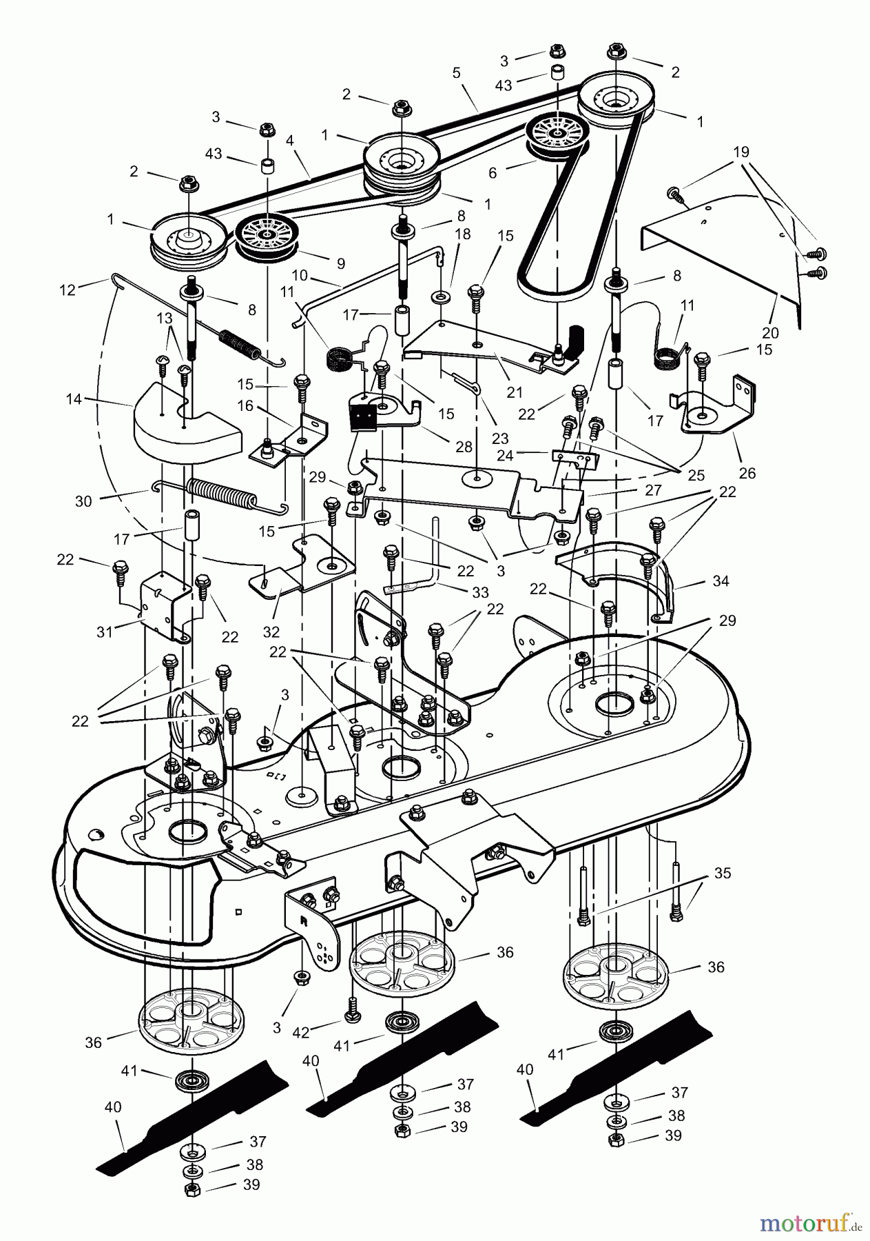 Murray Rasen- und Gartentraktoren 46104x8B - Scotts 46
