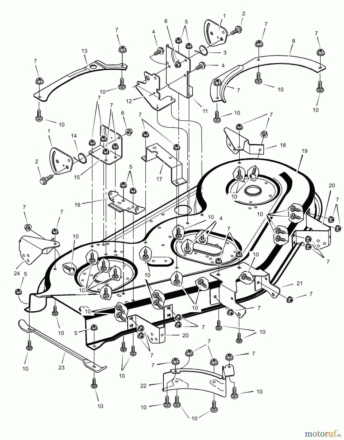  Murray Rasen- und Gartentraktoren 52101x92A - B&S/Murray 52