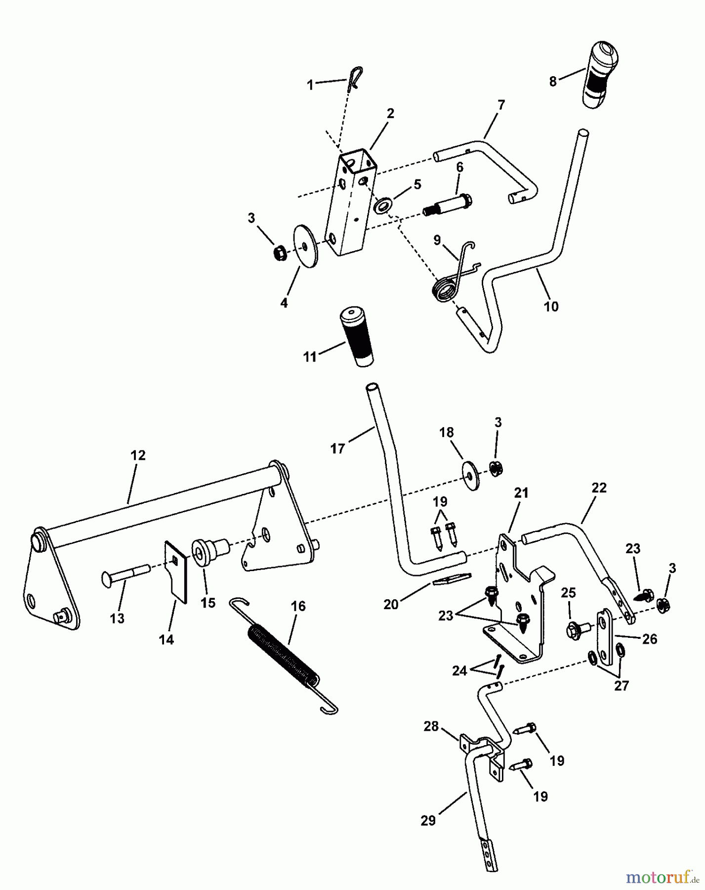  Murray Rasen- und Gartentraktoren CLT185420 (7800309) - Murray 42