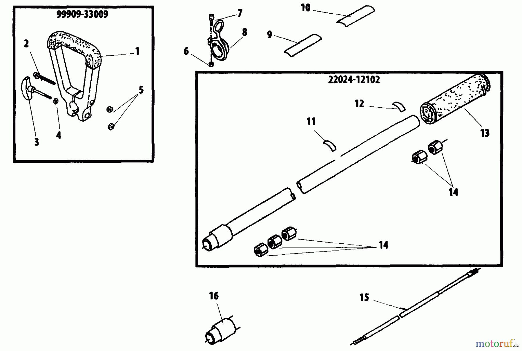  Shindaiwa Kehrmaschinen PB270 - Shindaiwa Power Broom Outer Tube