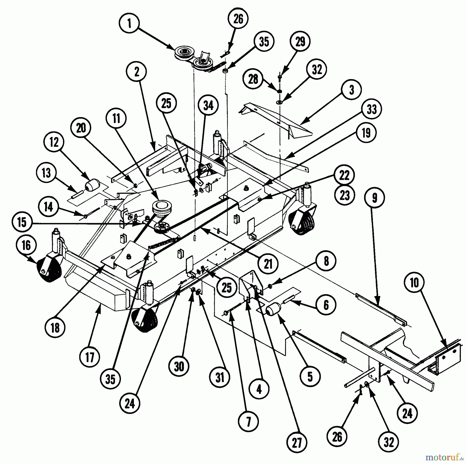  Snapper Nullwendekreismäher, Zero-Turn Z140T (82139) - Snapper 14 HP Zero-Turn Mower, Chain Drive, ZTR Series 0 60