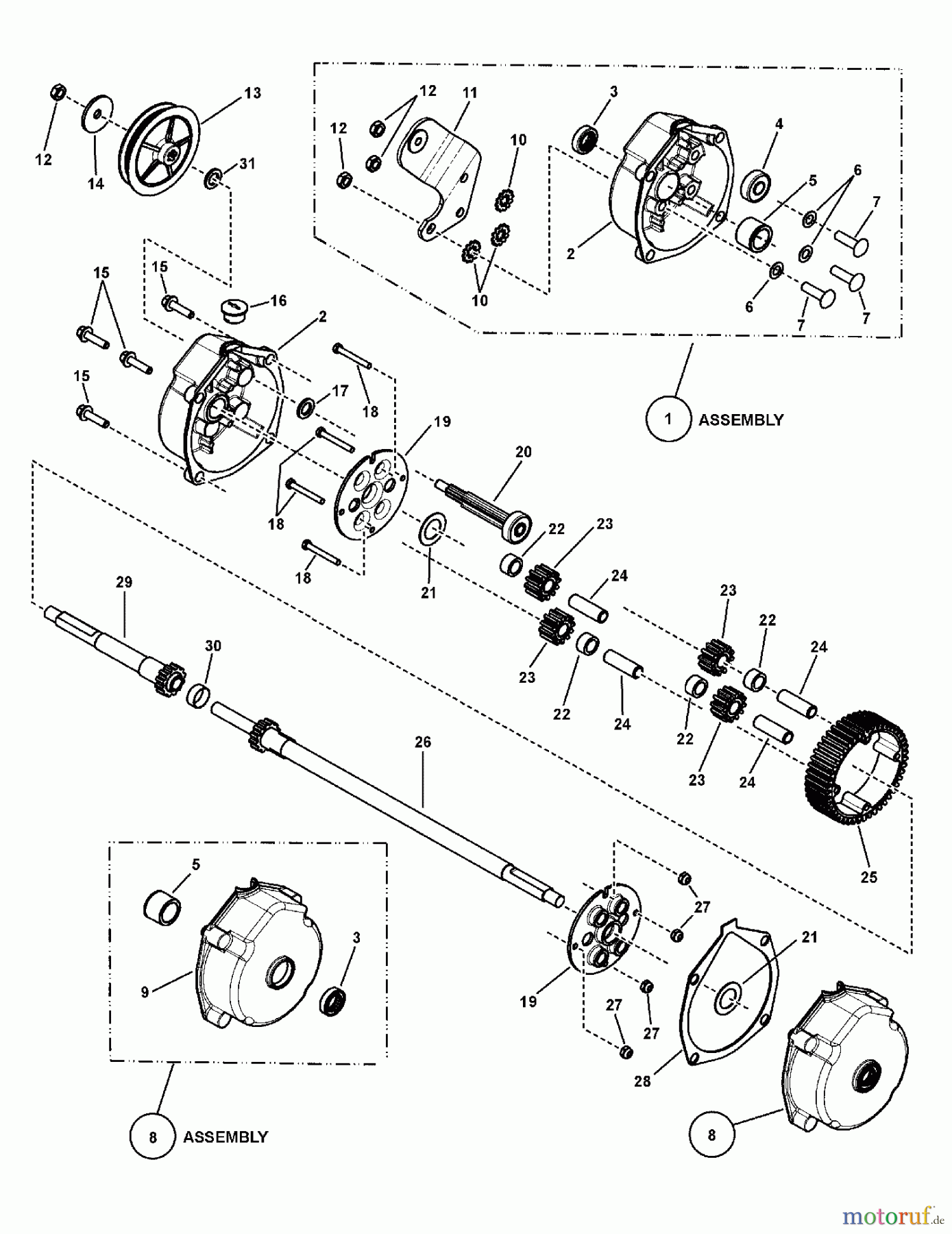  Snapper Rasenmäher RP217020 (7800602) - Snapper 21