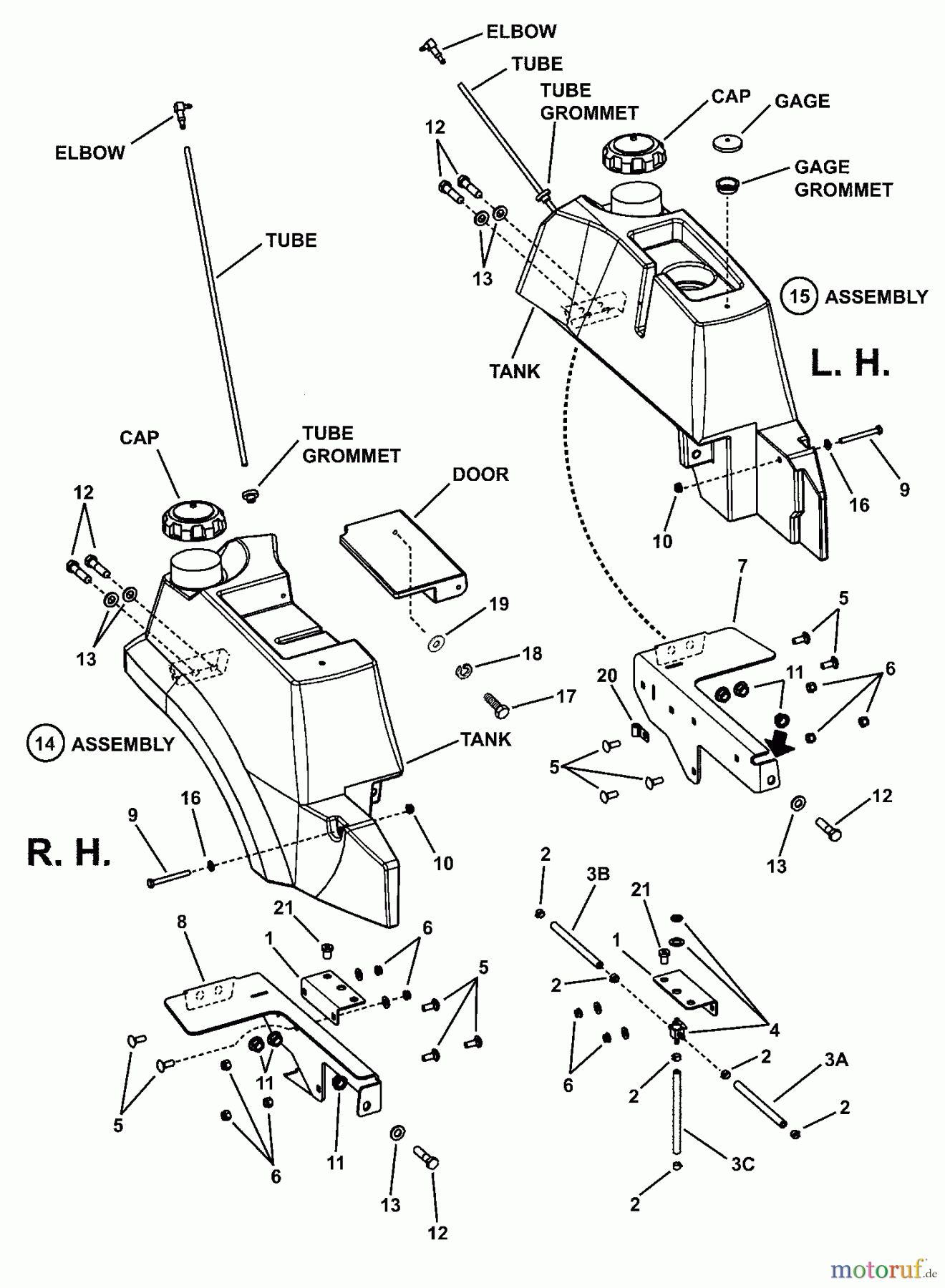  Snapper Nullwendekreismäher, Zero-Turn NZM21522KWV (85674) - Snapper 52