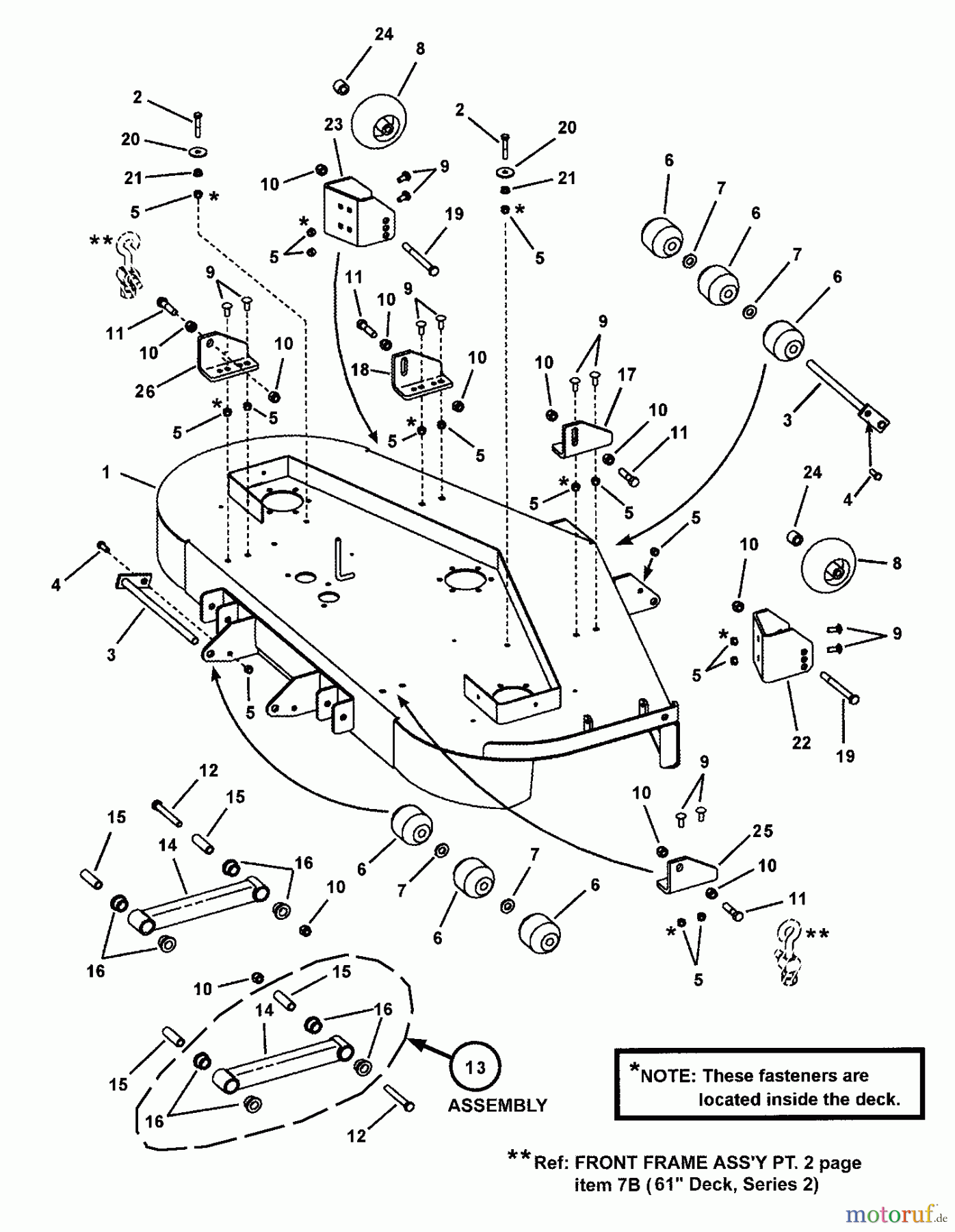  Snapper Nullwendekreismäher, Zero-Turn NZMJ25612KH (85678) - Snapper 61