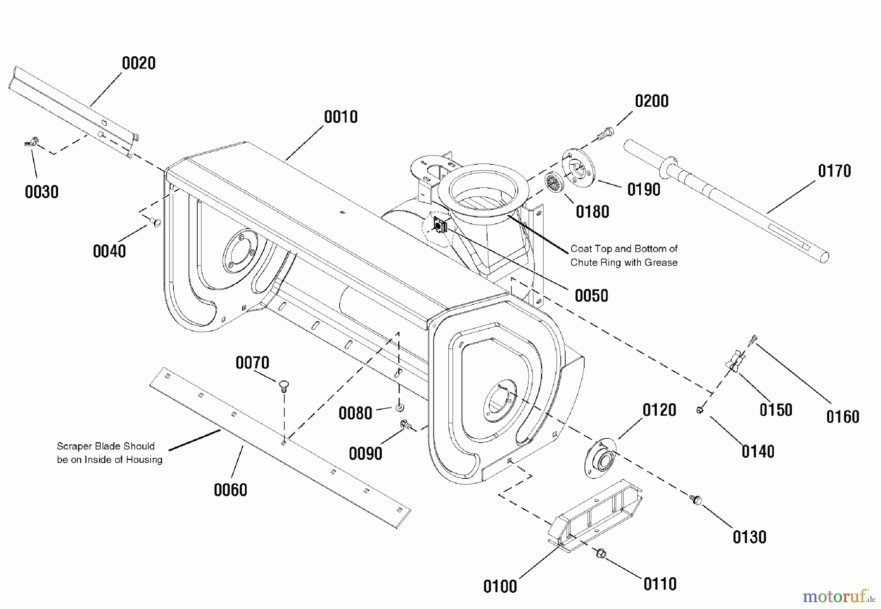  Snapper Schneefräsen XL1738E (1696007) - Snapper 38