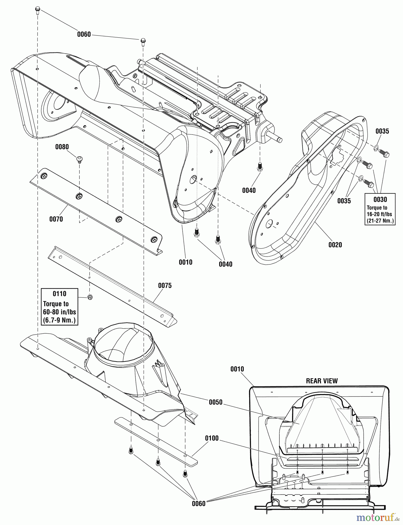  Snapper Schneefräsen SS822EX (1695881) - Snapper 22