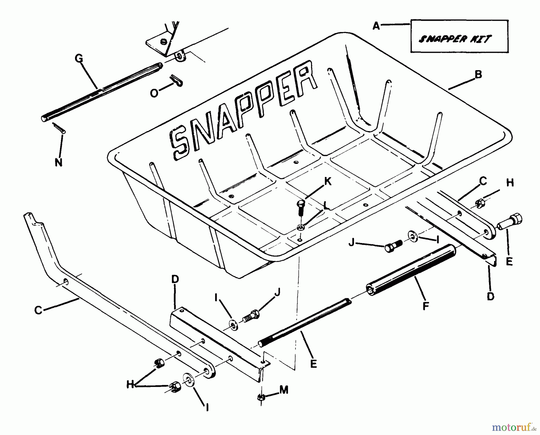  Snapper Reitermäher 26083 - Snapper 26