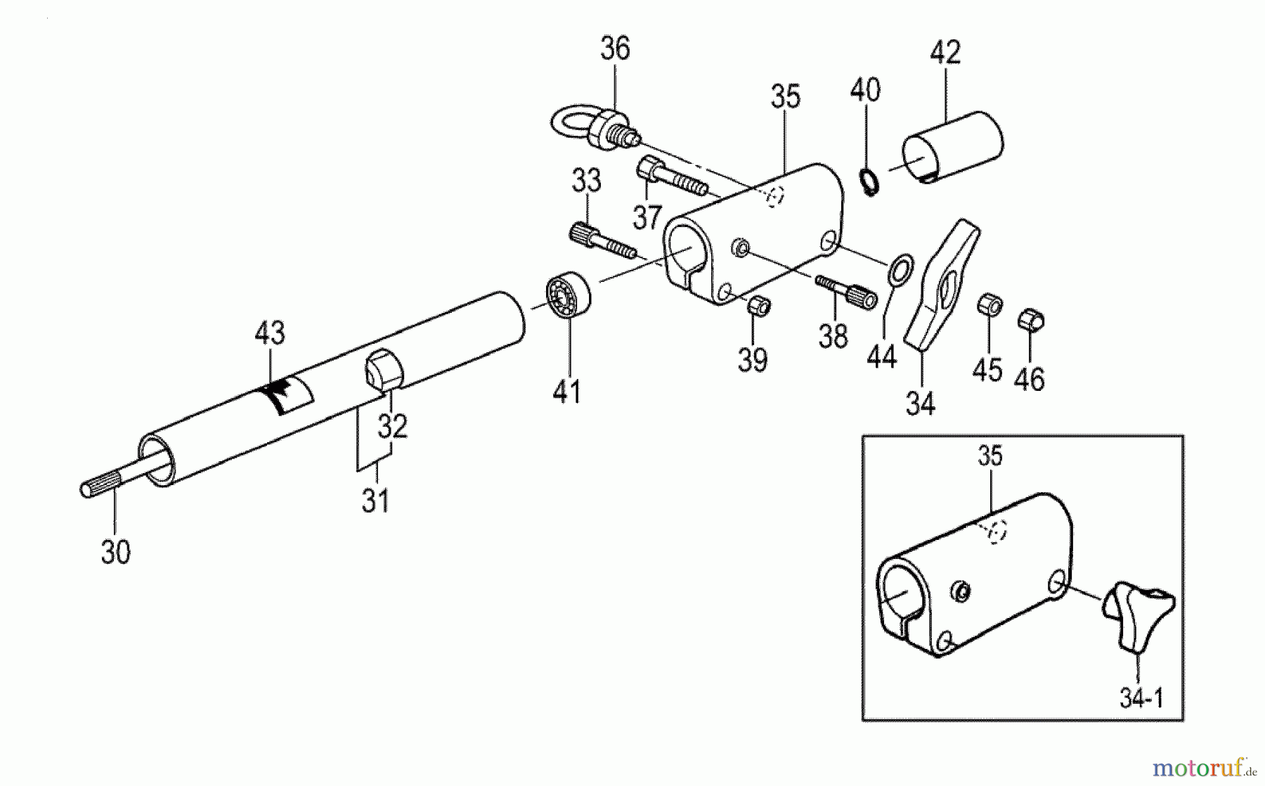 Tanaka Hochentaster TPS-250PN - Tanaka Extended Reach Pole Saw 24