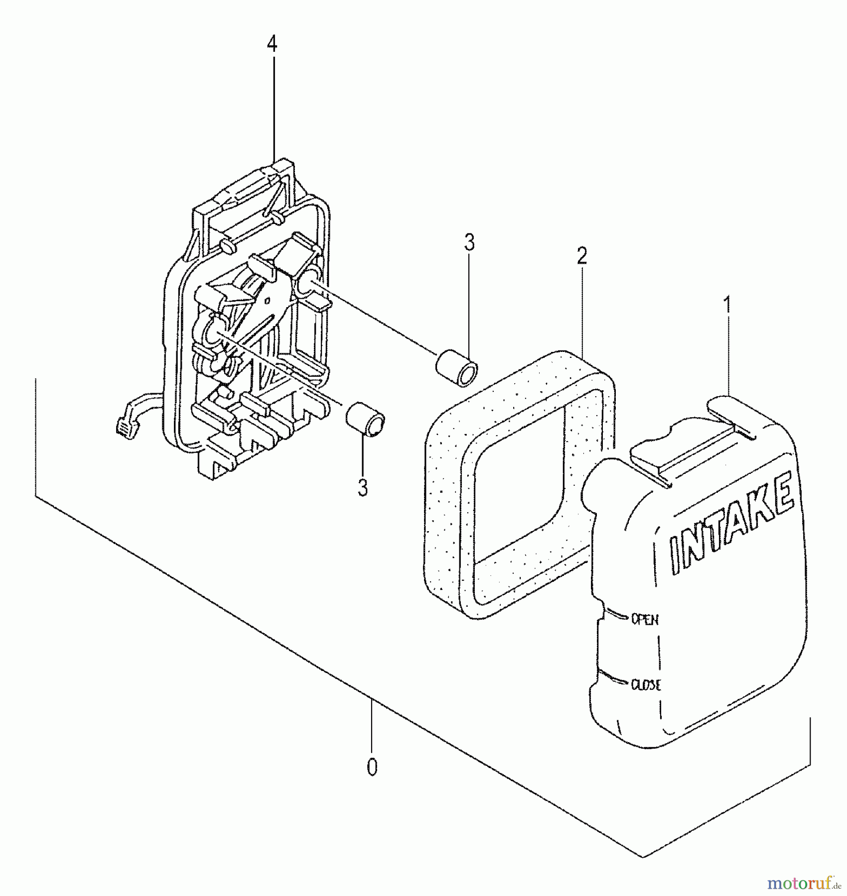  Tanaka Trimmer, Motorsensen TBC-2500 - Tanaka Grass Trimmer Air Cleaner