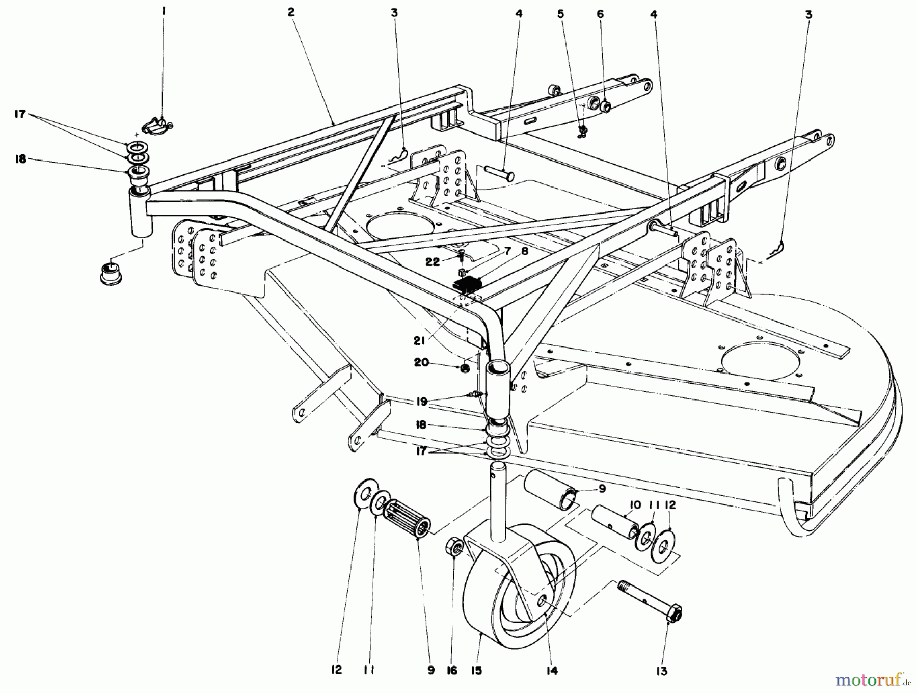  Toro Neu Mowers, Deck Assembly Only 30560 - Toro 52