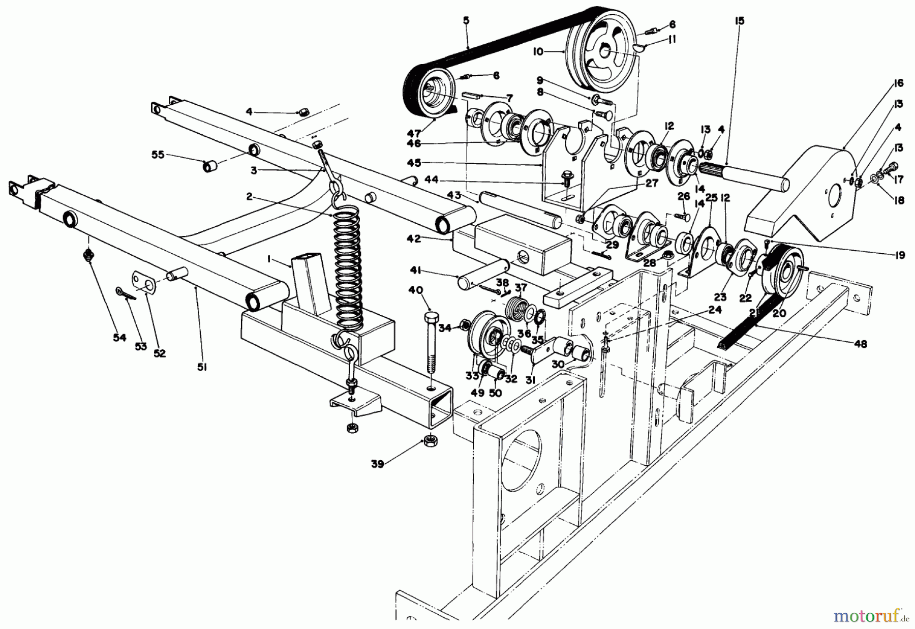  Toro Neu Mowers, Deck Assembly Only 30555 (200) - Toro 52