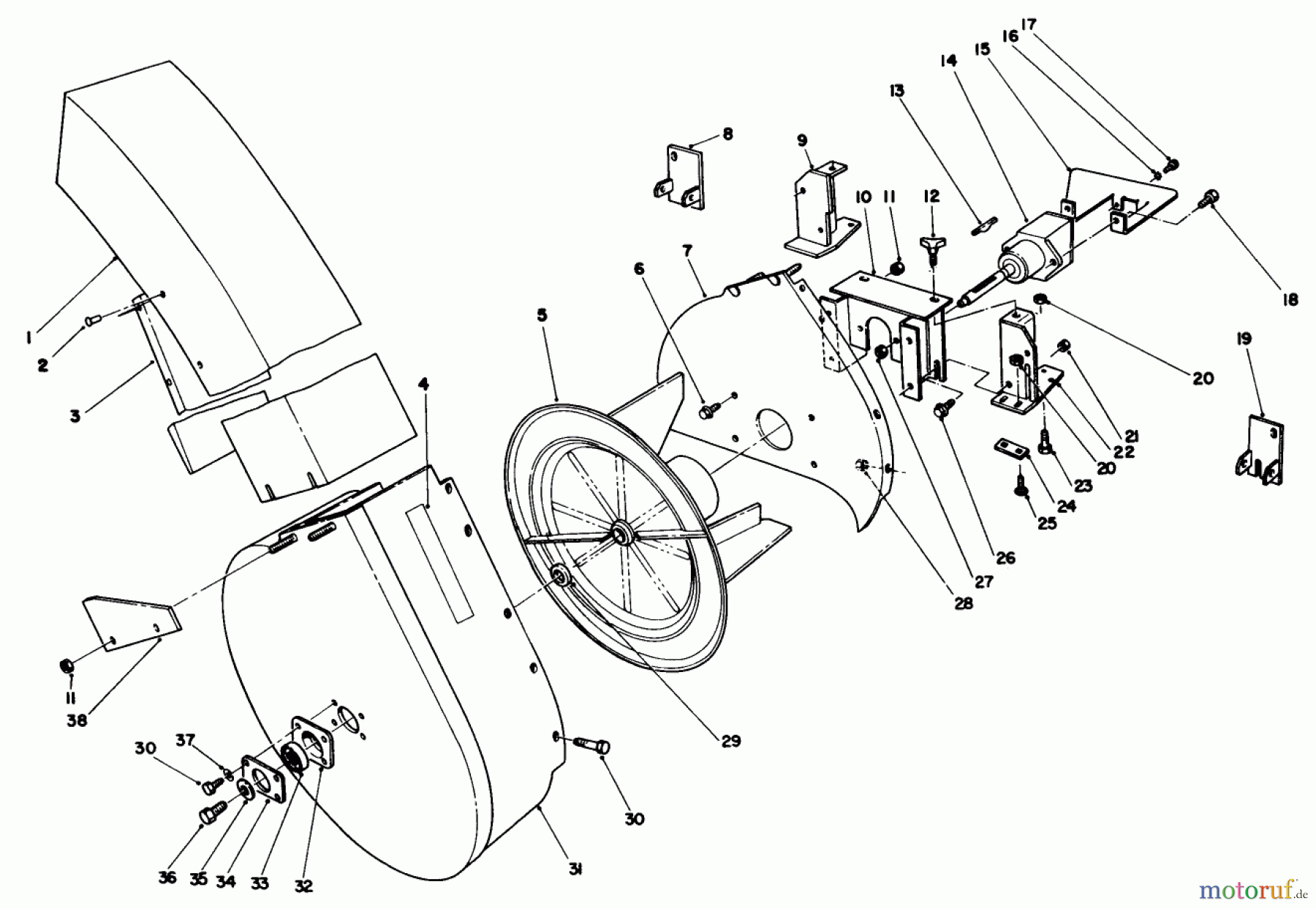 Toro Neu Mowers, Deck Assembly Only 30575 - Toro 72