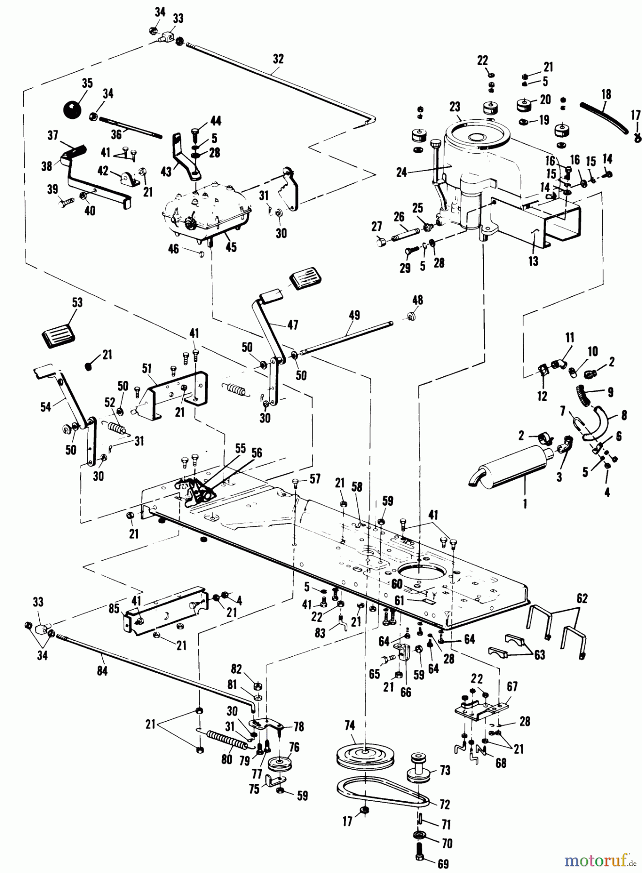  Toro Neu Mowers, Deck Assembly Only 65-30MS01 - Toro 30