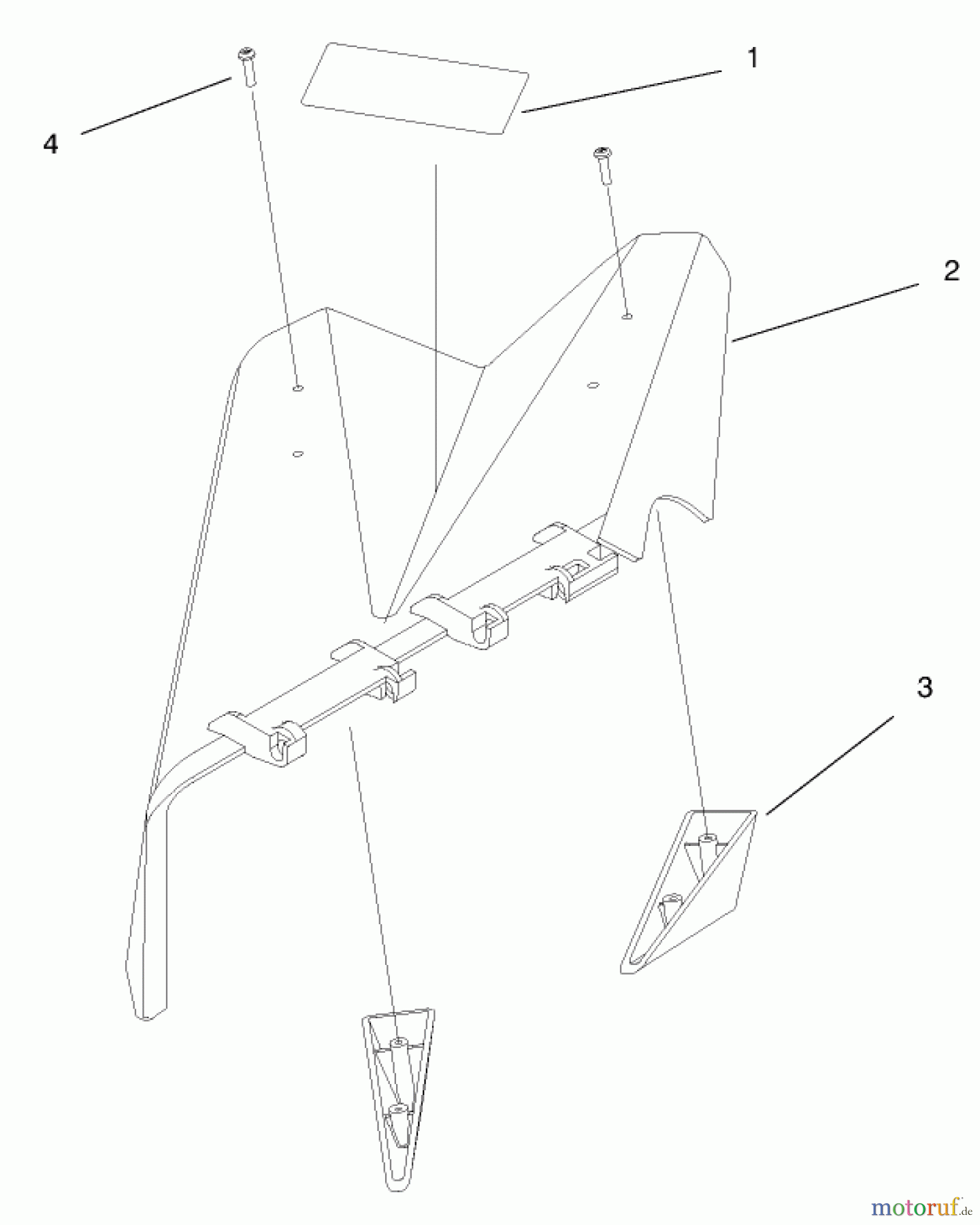  Toro Neu Mowers, Deck Assembly Only 78218 - Toro 38