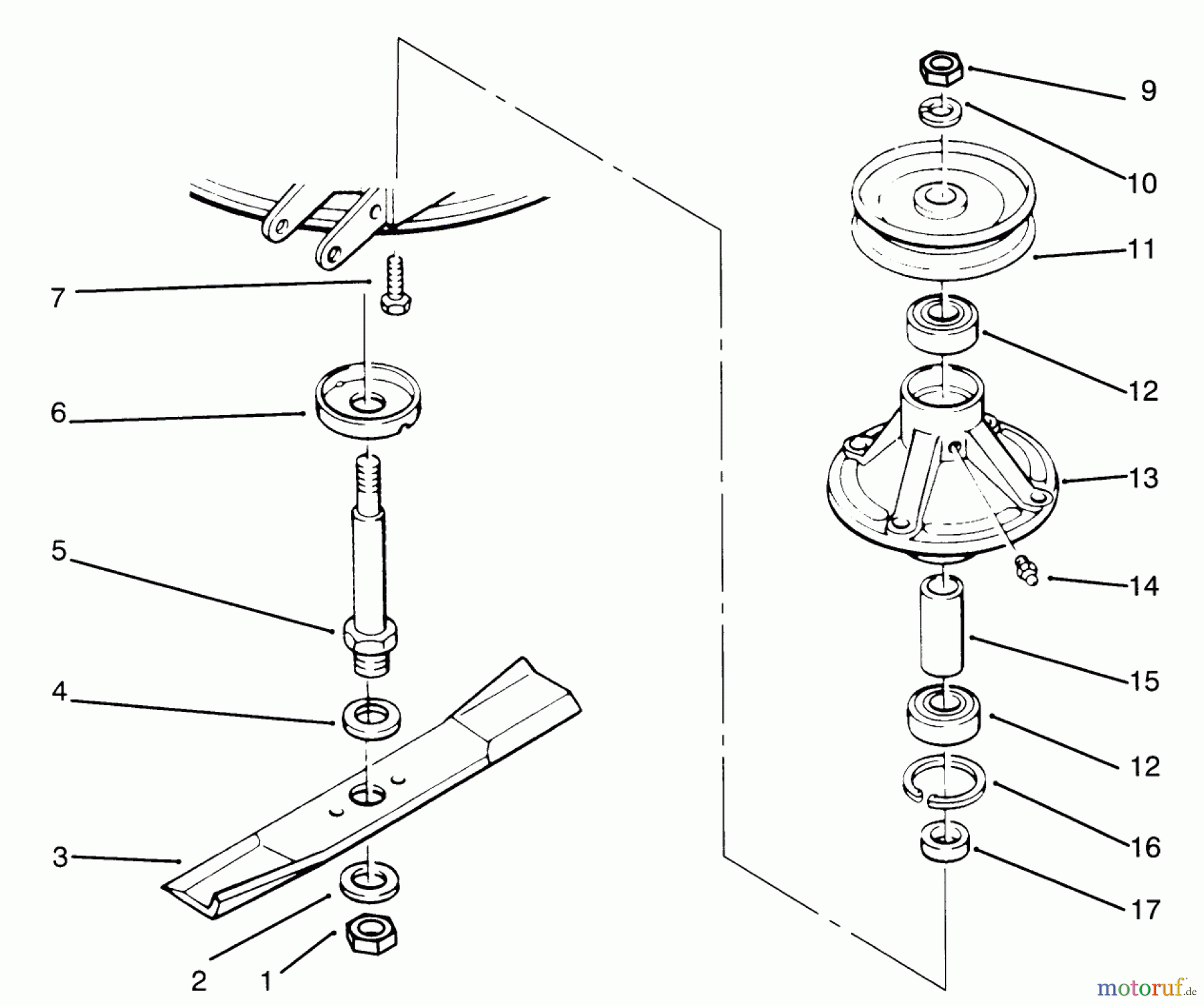 Toro Neu Mowers, Deck Assembly Only 78315 - Toro 37