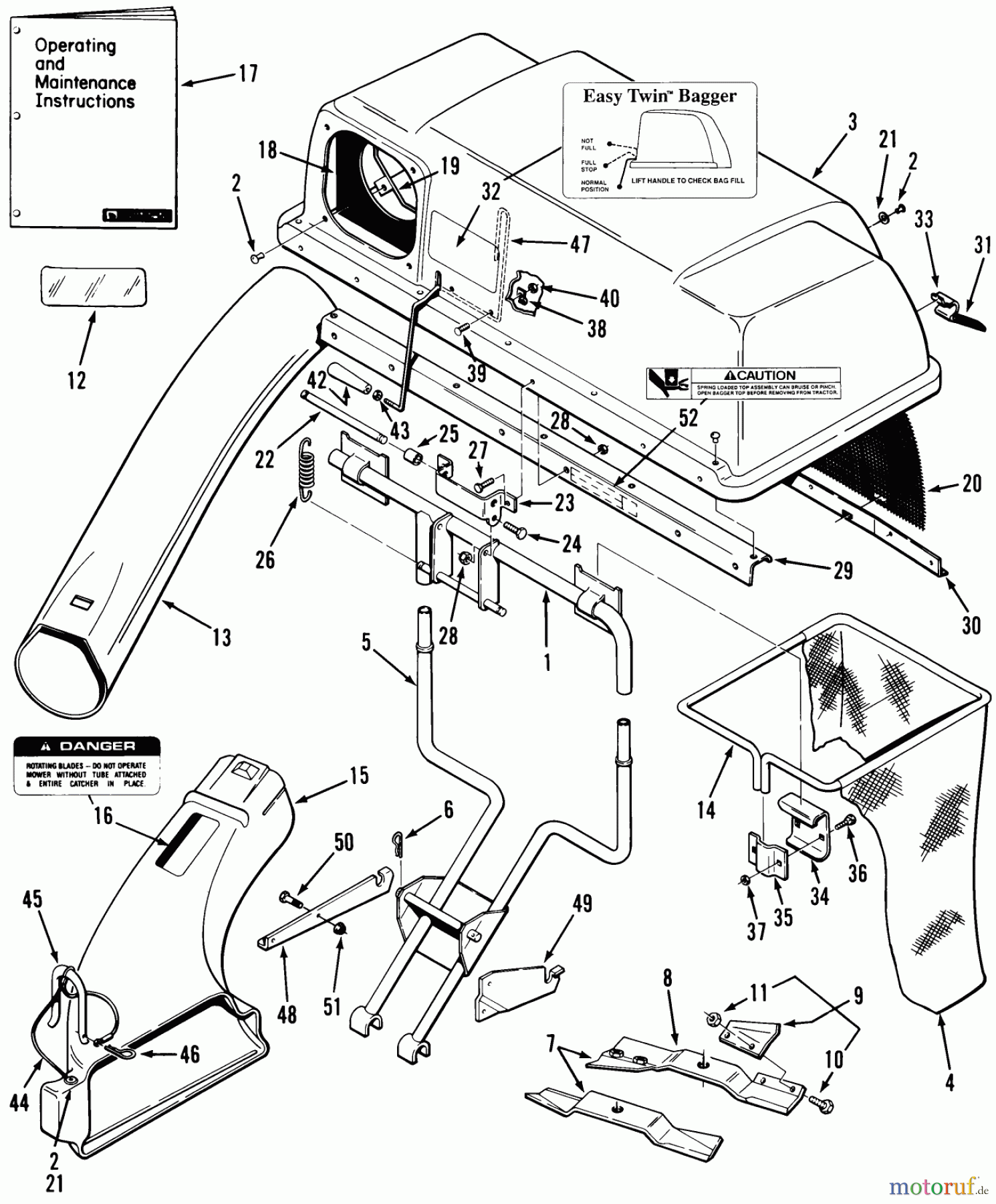  Toro Neu Accessories, Mower 07-08BL02 - Toro 30