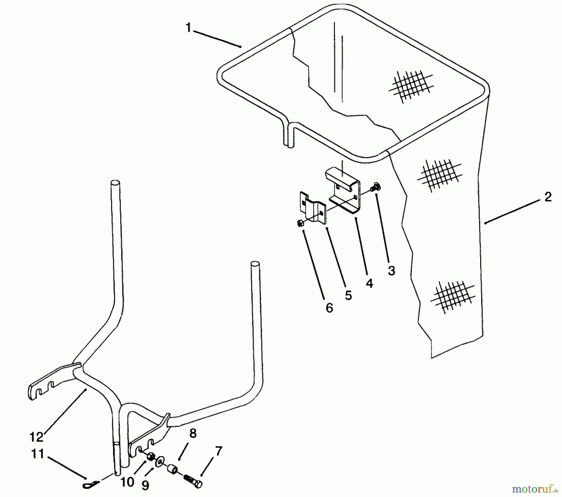  Toro Neu Accessories, Mower 07-4XVS01 - Toro Easy Twin 42