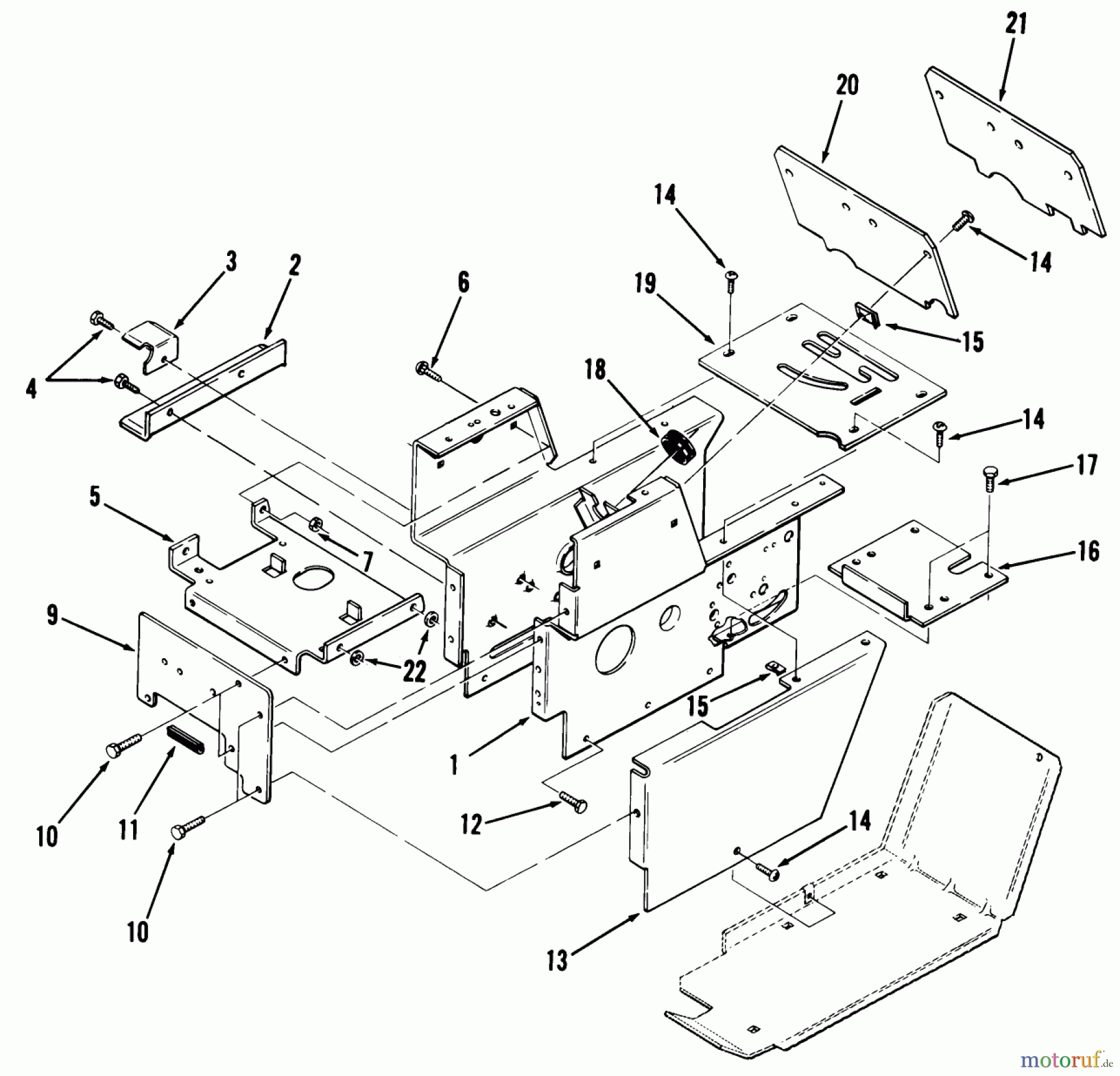Toro Neu Mowers, Lawn & Garden Tractor Seite 1 01-14KE03 (C-145) - Toro C-145 Automatic Tractor, 1982 SHEET METAL AND COVERS #2