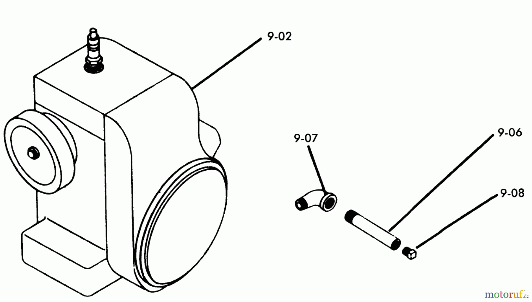 Toro Neu Mowers, Lawn & Garden Tractor Seite 1 71-12KS01 (C-120) - Toro C-120 Automatic Tractor, 1977 ENGINE