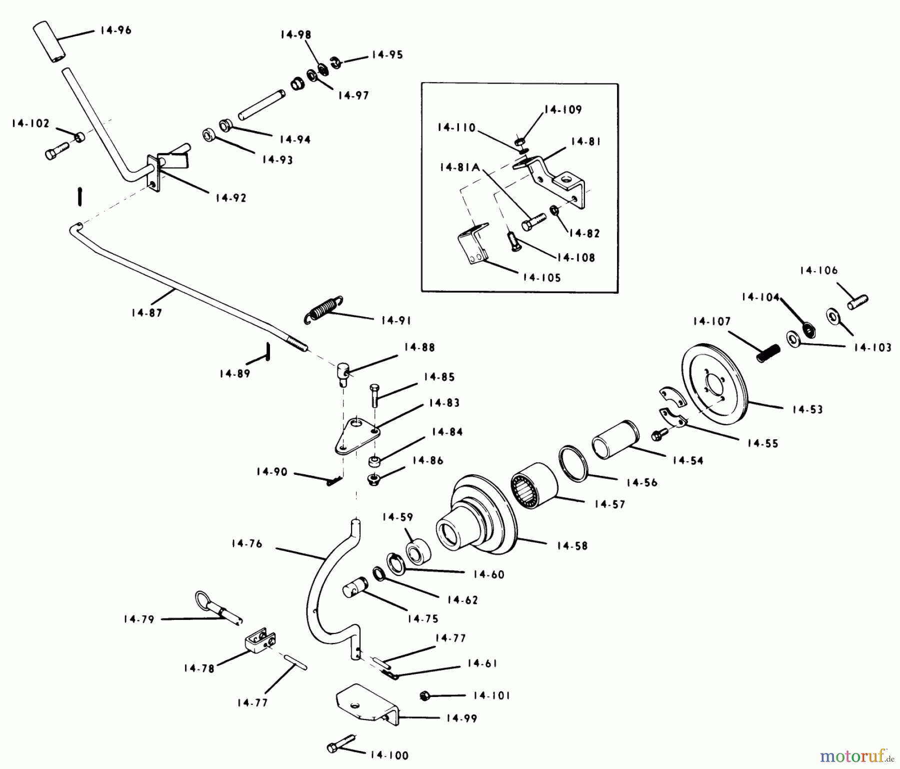 Toro Neu Mowers, Lawn & Garden Tractor Seite 1 71-12KS01 (C-120) - Toro C-120 Automatic Tractor, 1977 MANUAL P.T.O.
