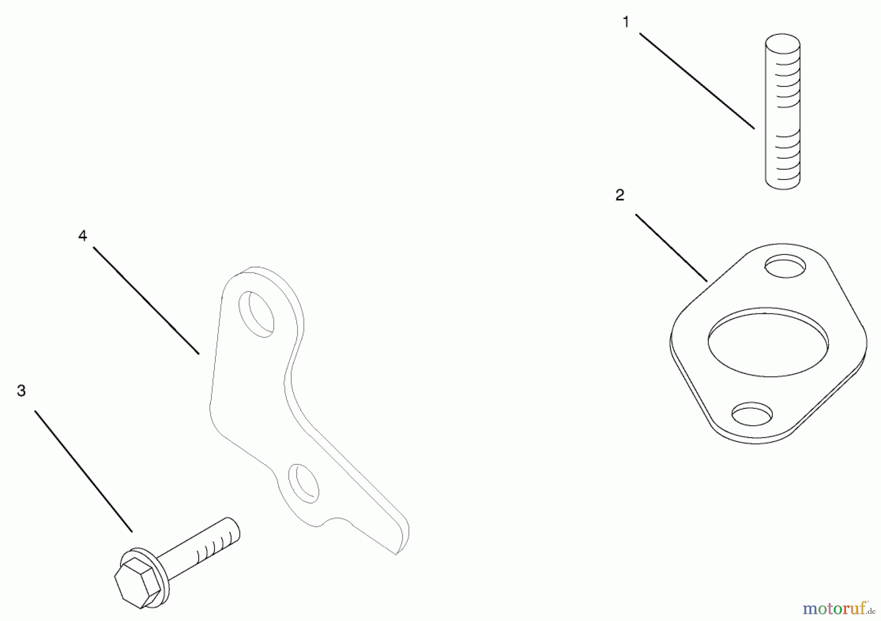 Toro Neu Mowers, Lawn & Garden Tractor Seite 1 72052 (266-H) - Toro 266-H Lawn and Garden Tractor, 2001 (210000001-210999999) EXHAUST ASSEMBLY KOHLER MODELS CV460S-26505 AND CV460S-26506