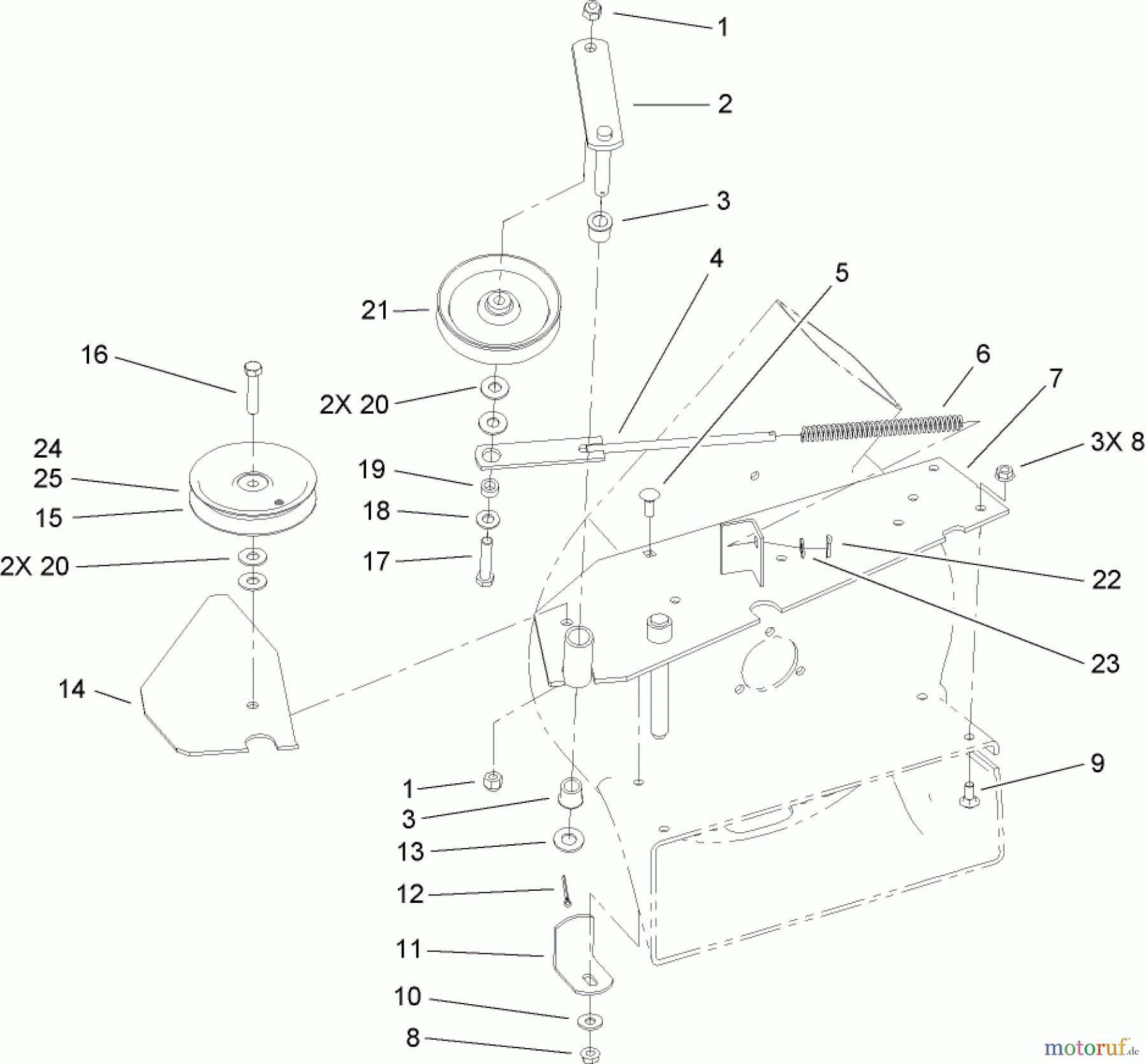 Toro Neu Accessories, Mower 79480 - Toro 42