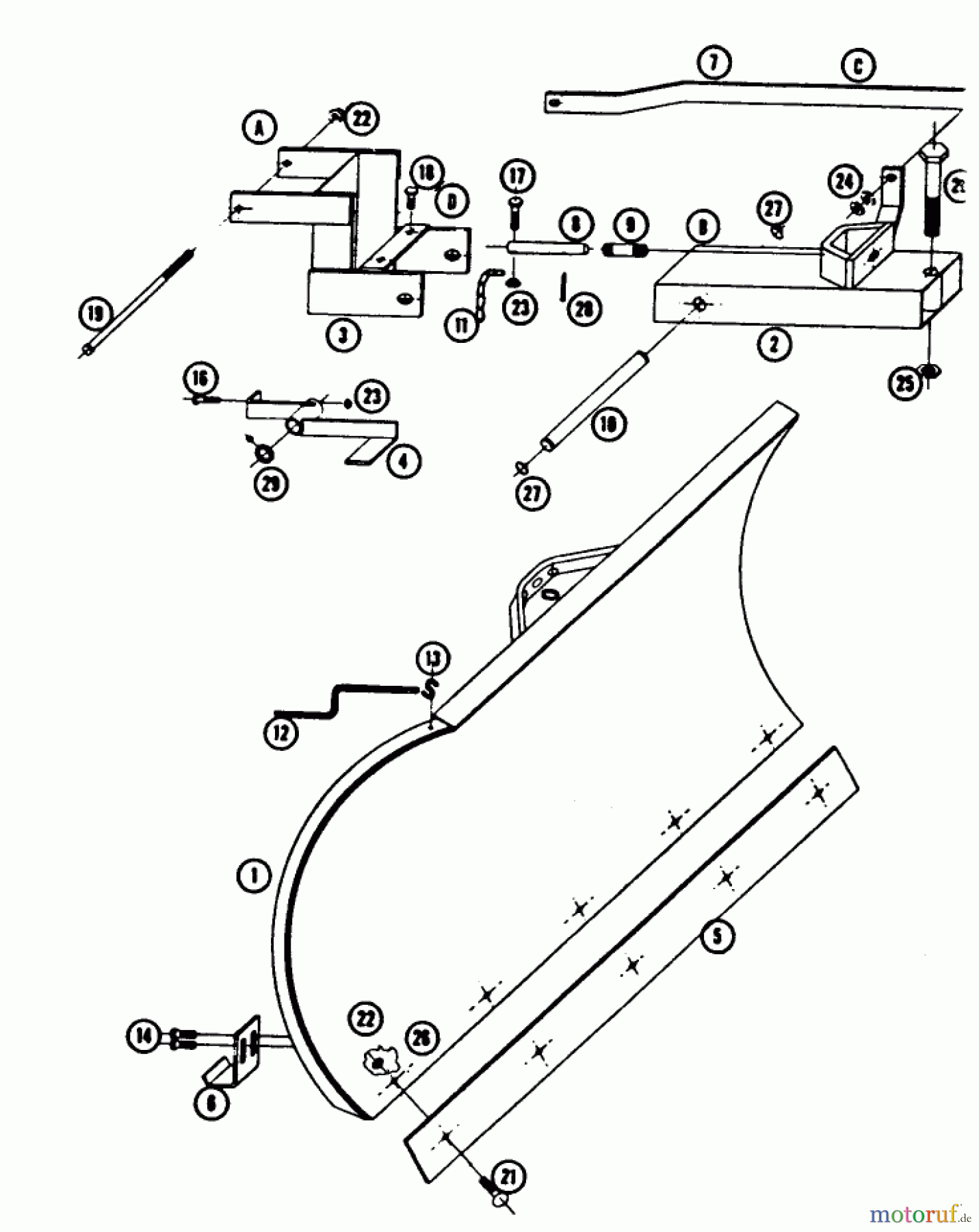  Toro Neu Accessories, Snow BD-4261 - Toro 42