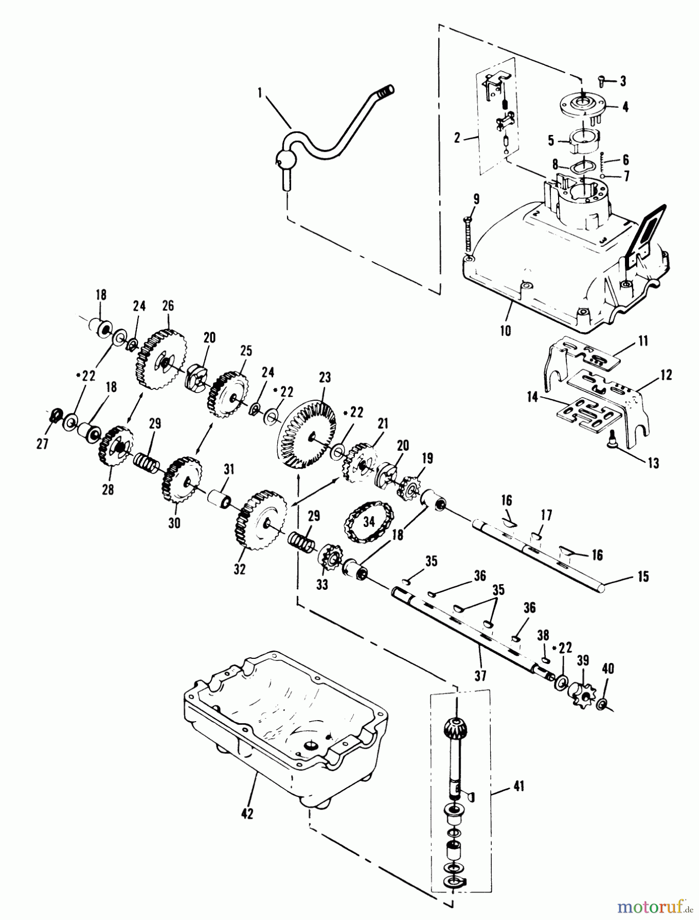 Toro Neu Mowers, Rear-Engine Rider 73-05BF01 (A-60) - Toro A-60 26