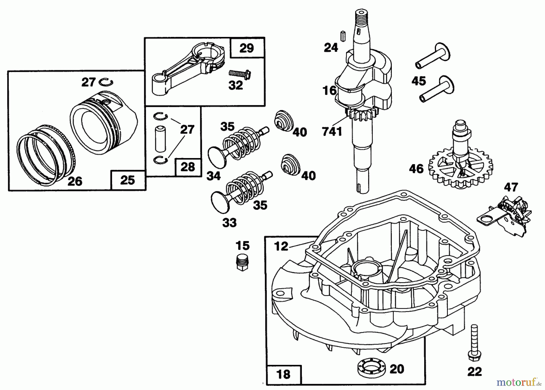  Toro Neu Mowers, Walk-Behind Seite 1 16400 - Toro Lawnmower, 1991 (1000001-1999999) ENGINE BRIGGS & STRATTON MODEL 122702-3171-01 #2