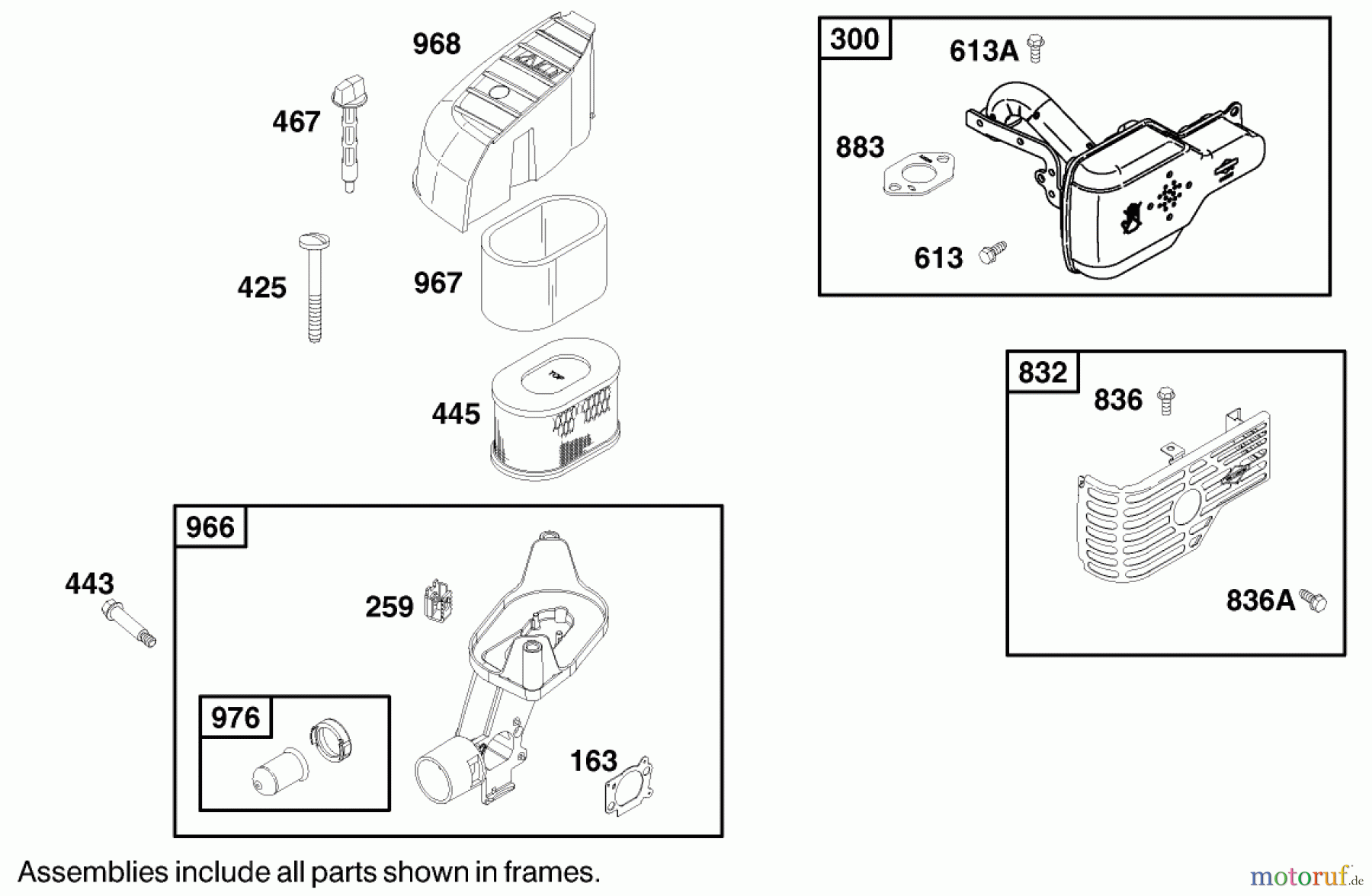 Toro Neu Mowers, Walk-Behind Seite 1 20027 (R-21OSB) - Toro Recycler Mower, R-21OSB, 2000 (200000001-200999999) ENGINE BRIGGS & STRATTON MODEL 122602-0150-E1 #6