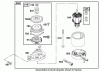Toro 20048 (SR-21SE) - Super Recycler Mower, SR-21SE, 2001 (210000001-210999999) Ersatzteile STARTER MOTOR ASSEMBLY BRIGGS AND STRATTON MODEL 12J905-2370-B1
