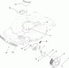 Toro 20113 - 22" Recycler Lawn Mower, 2009 (290000001-290999999) Ersatzteile FRONT AXLE ASSEMBLY